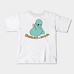 Full Time Snake Mom Kids T-Shirt